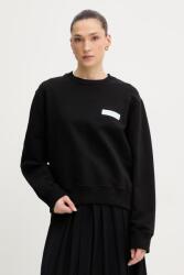 MM6 Maison Margiela pamut melegítőfelső - fekete S - answear - 151 990 Ft