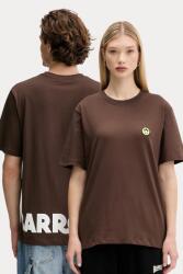Barrow pamut póló - barna S - answear - 17 090 Ft