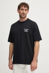 Drôle de Monsieur pamut póló Le T-Shirt Slogan - fekete XS