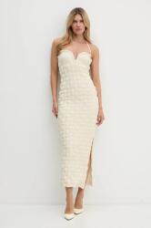 Nanushka ruha HAYLEN - bézs S