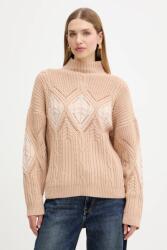 TWINSET pulóver gyapjúkeverékből - narancssárga M