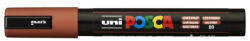 uni Dekormarker, 1, 8-2, 5 mm, UNI "Posca PC-5M", gesztenyebarna (TUPC5MGB) - tintasziget