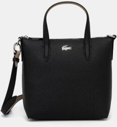 Lacoste vászontáska női műbőr - fekete Univerzális méret