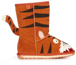 Emu Australia gyerek hócipő velúrból Tiger - narancssárga 36