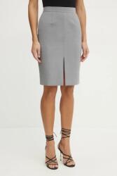 Luisa Spagnoli szoknya gyapjú keverékből - szürke 40