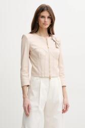 Elisabetta Franchi bőrdzseki - bézs 40