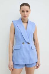 Luisa Spagnoli vászonmellény VOLTA - kék 40