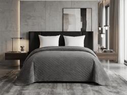  Cuvertura de pat din catifea ASTRALIA, gri Dimensiune: 170 x 210 cm