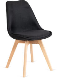 Mebel Elite Szék fekete színben. NEVEL (ME-NEVEL-CZ-D-T-K)