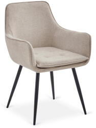  Szék krém színben - EDRICK (ME-EDRICK-KR-CZ-T-K)