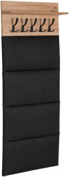 Mebel Elite Fali fogas 60 cm méretben, artisan tölgy/grafit színben MODENA (W-MODENA-120-DA-PAN)