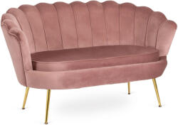  Kanapé rózsaszín kárpitozással - ZENDAYA (ME-ZENDAYA-R-ZL-V-FW)