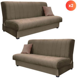  2 db-os szett, ágyazható kanapé bézs színben SIGMA (PPHUE-PICCOLO-PAROS3-Z2-WER)