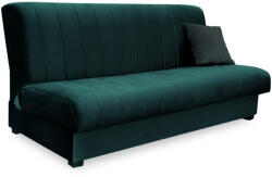  Ágyazható kanapé zöld színben, velúr kárpittal SIGMA (PPHUE-PICCOLO-KRONOS19-WER)