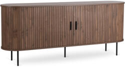  Kétajtós tolóajtós komód 180 cm dió színben - TRISH (ME-TRISH-O-KOM180)