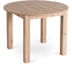  Kihúzható étkezőasztal 102-142 cm méretben, artisan tölgy színben HARRY (W-HARRY-DA-S)