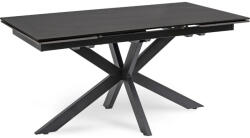  Kihúzható kerámia étkezőasztal 160-240 cm méretben, fekete színben BRUNO (ME-BRUNO-CZ-S)