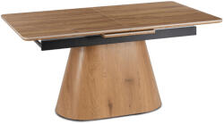  Kihúzható kerámia étkezőasztal 160-200 cm méretben, tölgy színben LIZBONA (ME-LIZBONA-D-D-CER-S160-200)