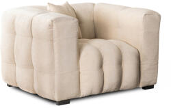  Fotel egyszemélyes kivitelben, krém színben MODERNO (ME-MODERNO1S-KR-TB-FW)