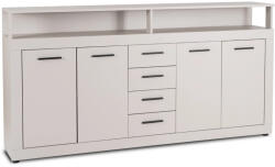  Komód 190 cm méretben, kaszmir színben BLAGO (W-LUNA-KASZ-KASZ-KOM4D4S)