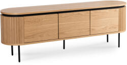 Mebel Elite TV-szekrény 160 cm méretben, háromajtós kivitelben, tölgy színben BECK (ME-BECK-D-RTV160)