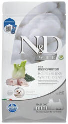 N&D White Dog N&D White Dog Tengeri sügér, spirulina és édeskömény adult mini 2x2kg