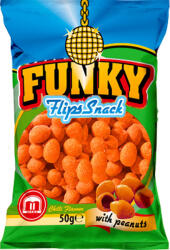  FUNKY Flips Snack pörk. fö. mo. Chili ízű tésztab. 50g 30/#