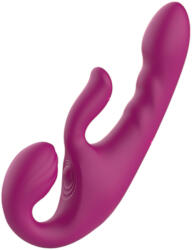 Sex HD Co-op Bliss - felcsatolható csiklókaros vibrátor (lila) - sexshopcenter