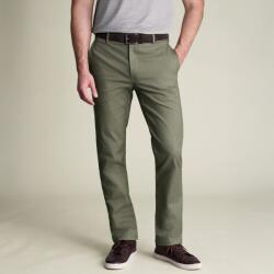 Charles Tyrwhitt Ultimate Non-Iron Chinos - Sage Green - Slim fit | 32 | 30