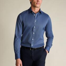 Charles Tyrwhitt Non-Iron Twill Shirt - Denim Blue - Slim fit | 39 | 89 (Standard)