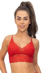 Donna 244 csipkés melltartó, piros, L
