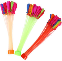 Vízibomba szett, 3 x 37 db lufival, Wooze Magic Ballons, színes