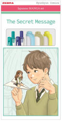 Zebra Írószer készlet, Zebra Manga Set, The secret message, 5 darabos - papirx