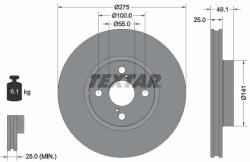 TEXTAR féktárcsa TEXTAR 92126003 for TOYOTA (92126003)