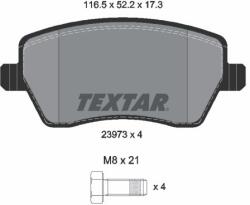TEXTAR Fékbetét készlet TEXTAR 2397301 for NISSAN, RENAULT, DACIA, MERCEDES-BENZ, … (2397301)