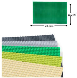 WANGE 8809 | 3 db-os építőjáték alaplap csomag - 100% kompatibilis minden más kedvelt márkával | 24x36 bütyök - Több színben