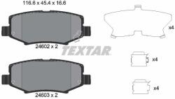 TEXTAR Fékbetét készlet TEXTAR 2460201 for JEEP, CHRYSLER, DODGE, TATA (2460201)