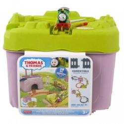 Mattel Thomas si Friends set constructie sine cu locomotiva Percy HTG34 Trenulet