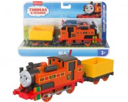 Mattel Thomas si Prietenii Locomotiva motorizata NIA cu un vagon JGF97 Trenulet