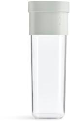 Lékué Flip Storage Food Container nagy élelmiszertároló edény, 1350ml-1600ml, bővíthető - 2 kapacitással, egymásra rakható, műanyag, áttetsző/zöld - 883125 (LK883125)