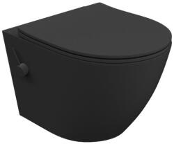 Lavita SALTO BLACK Tornado 3.0 bidé funkcióval fali WC csésze