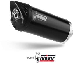  Tobă finală MIVV Mover Inox Nero pentru Honda Forza 350 / SH 350 / ADV 350 2022-2024
