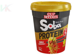 Nissin Cup Noodles Soba Protein Chili instant tészta 93 g