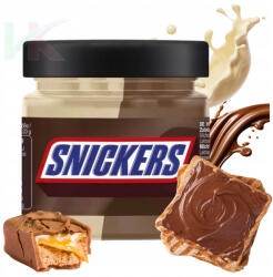  Snickers Duo krém tejcsokoládé, földimogyoró és karamell ízzel 200 g