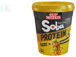 Nissin Cup Noodles Soba Protein Classic instant tészta 92 g