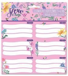 Ars Una füzetcímke 3x6 db-os - Fleur (53833662)