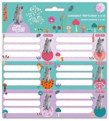 Ars Una füzetcímke 3x6 db-os - Cuki állatok - Kitten (53833686)