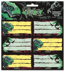 Ars Una füzetcímke 3x6 db-os - T-Rex (53833464)