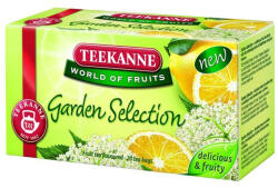 TEEKANNE Gyümölcstea, 20x2, 25 g, TEEKANNE "Garden Selection", bodza-citrom (KHK482)