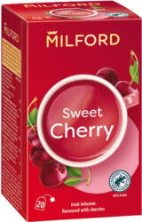 Milford Gyümölcstea, 20x2, 5 g, MILFORD "Sweet cherry", cseresznye (KHK867)